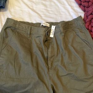 NWT Madewell Green Pants XL